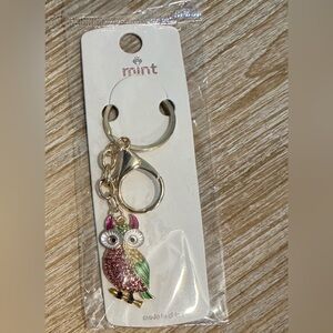 Sparkling Owl Keychain/Bag Charm